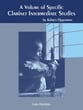 VOLUME OF SPECIFIC CLARINET INTERMEDIATE STUDIES CLARINET cover